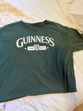 Guinness Olive Green Logo Shirt